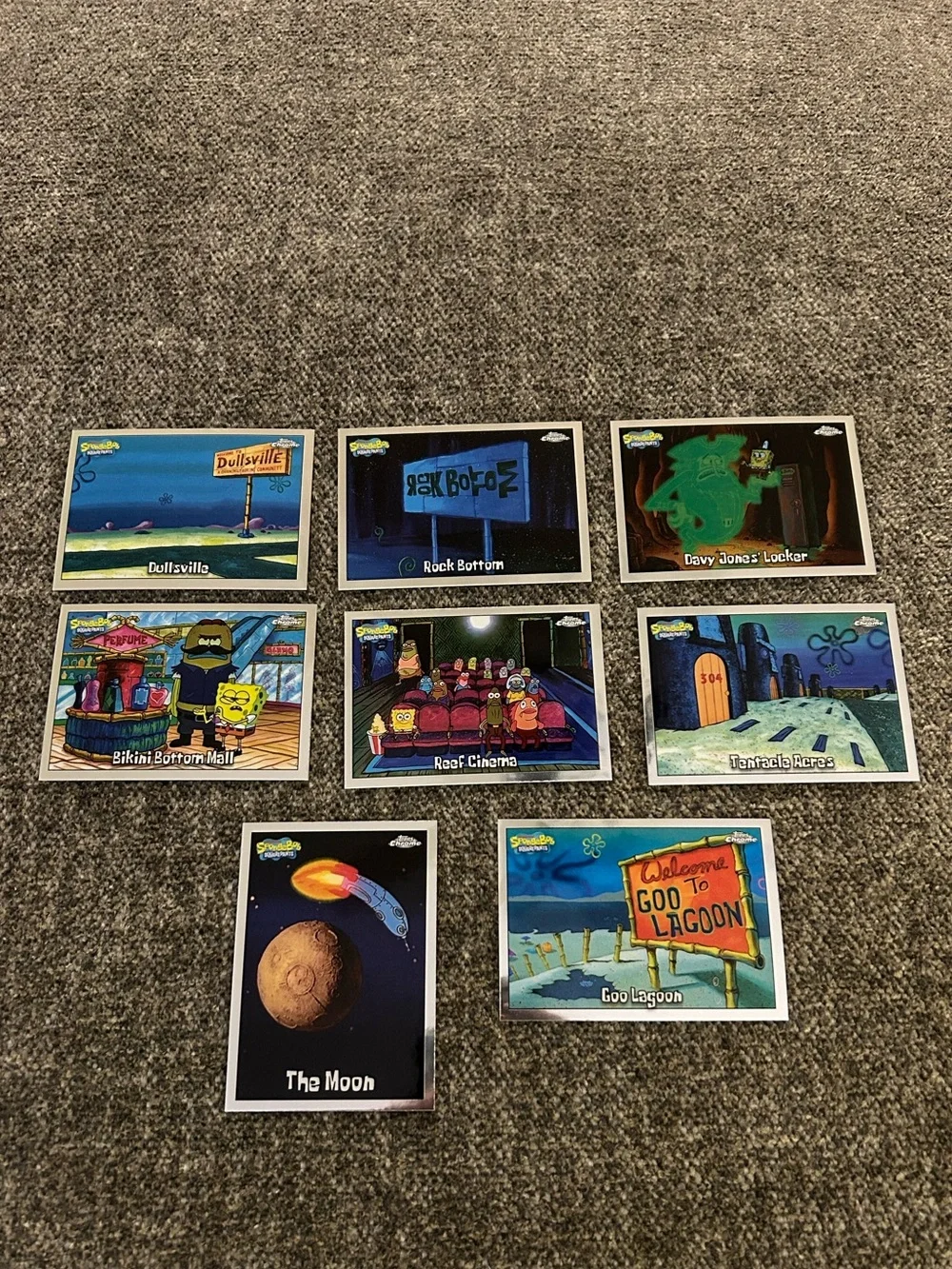 Topps Chrome SpongeBob Collectible Cards - 25th Anniversary edition - Picture 1 of 2